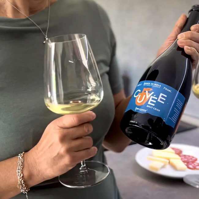 aperitivo con sidro di mele melchiori